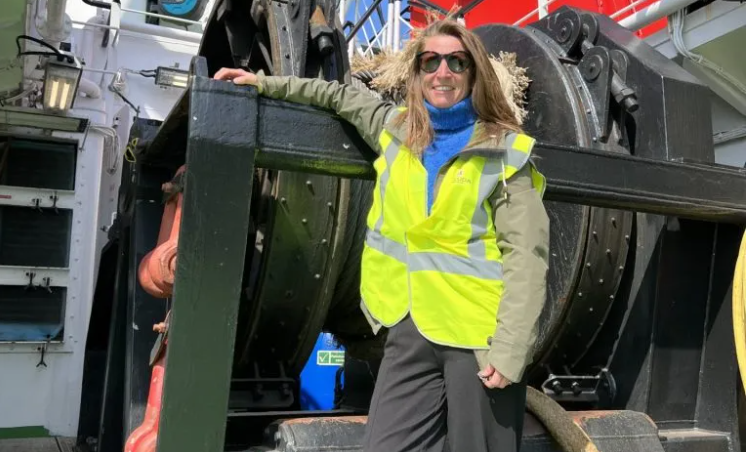 vrouwen in de haven